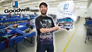 I Spent An Entire Day Thrifting At The Goodwill Outlet How Much I Made