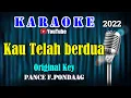 KAU TELAH BERDUA - Pance Pondaag [ KARAOKE NOSTALGIA ] Original Key