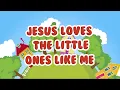 Download Lagu Jesus Loves the Little Ones Like Me | Christian Songs For Kids