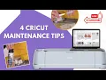4 Cricut Maintenance tips Manny Maker