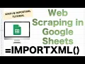 Download Lagu Web Scraping in Google Sheets! (IMPORTXML FUNCTION)