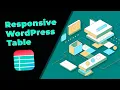 How to Create Responsive WordPress Tables Without Coding Ninja Tables Tutorial