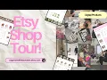 Etsy Shop Tour Digital Planners Printables That Save Time Organized Life by Malan