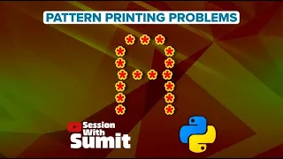 Pattern Printing in Python Pattern A Session With Sumit