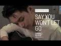 Download Lagu Enhypen Jay 'Say you won't let go' Acapella Cover - Lyrics بدون موسيقى
