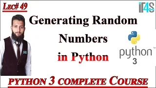 Python Tutorial in Urdu Hindi How to Generate Random Numbers in Python - Generate any number