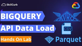 How to use Google BigQuery API in Python to Load Avro Parquet and CSV file types Hands on Lab