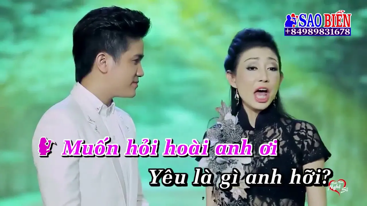 [Karaoke HD] Đi Tới Cuối Con Đường - Khưu Huy Vũ ft Hà My