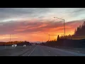 Stunning sunset - Juneau Alaska