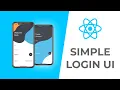 Simple Login UI - Using React Native