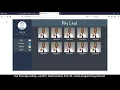 Live chat app Part25 Get contacts from db Javascript AJAX HTML CSS JSON PHP MYSQL Tutorial
