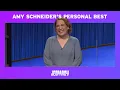 Highlights Amy Schneider s Personal Best So Far JEOPARDY