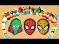 How to Make Spiderman Family with Spiderman, Green SpiderGwen, Yellow Spiderman, Coca Cola vs Mentos