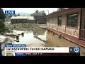 Flooding heavily damages buildings and roads in Vermont