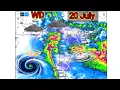 All India Weather Forecast Next 15 Days Monsoon Weather System Track Direction Update