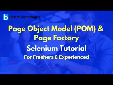 Page Object Model (POM) & Page Factory | Selenium Tutorial