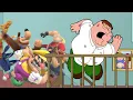 Smash Characters Pushes Peter Downstairs Smash X Family Guy