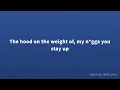 Project Pat - Raised In The Projects (Lyrics)
