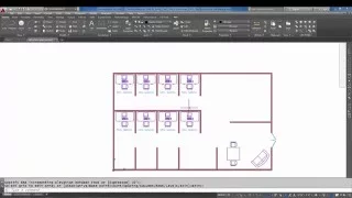 Autocad 2016 - Rectangular Array