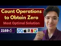 Count Operations to Obtain Zero LeetCode 2169 Euclidean Algorithm Shortcut