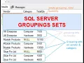 SQL Server GROUPING SETS