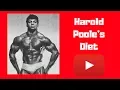 Harold Poole s INSANE Mr America Diet MUST WATCH
