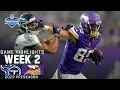 Tennessee Titans vs Minnesota Vikings 2023 Preseason Week 2 Game Highlights
