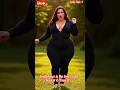 Curvy plus-size modemodel in zwarte outfit | Lady Style X #curvestyle