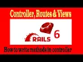 Ruby on Rails Part-03 Controller Routes Views