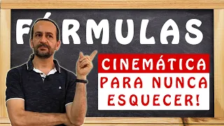 Resumo de cinematica: fórmulas essenciais!!