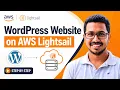 How to Create a WordPress Website on AWS Lightsail Custom Domain DNS HTTPS
