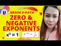 ZERO NEGATIVE EXPONENTS EXAMPLES AND ANSWERS
