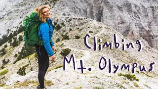 VAN LIFE ON A MOUNTAIN. a day on mt. olympus.