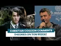 Christian Coulson talks about theories about Tom Riddle Voldemort his experience on Harry Potter