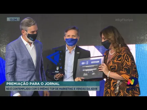 ND é contemplado com o prêmio Top de Marketing e Vendas da ADVB