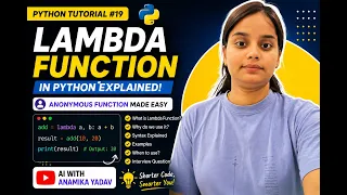 Lambda Function in Python for Beginners Complete Tutorial