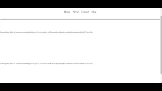 Animated Sticky Navbar - Resizing Header on Scroll
