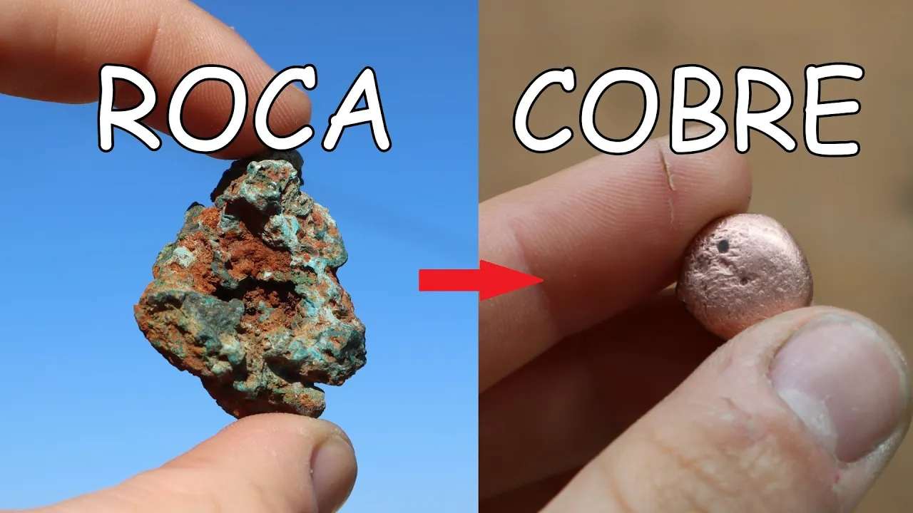 Haciendo Cobre Puro a partir de Rocas