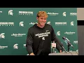 MSU TE Brennan Parachek Speaks About Tight End Room