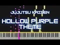 Download Lagu Hollow Purple Theme [Jujutsu Kaisen] | Piano Cover by xZeron