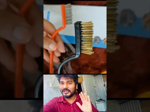 Wire brush cleaner