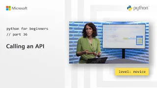 Calling An API Python for Beginners 36 of 44