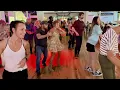 Download Lagu Line Dancing to Geno Delafose at Rock 'n' Bowl on 10/05/25