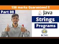 String program in Java ICSE computer Java ICSE programs Important java programs