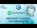 20 Abstract classes - Polymorphism C Hacker Rank Solutions