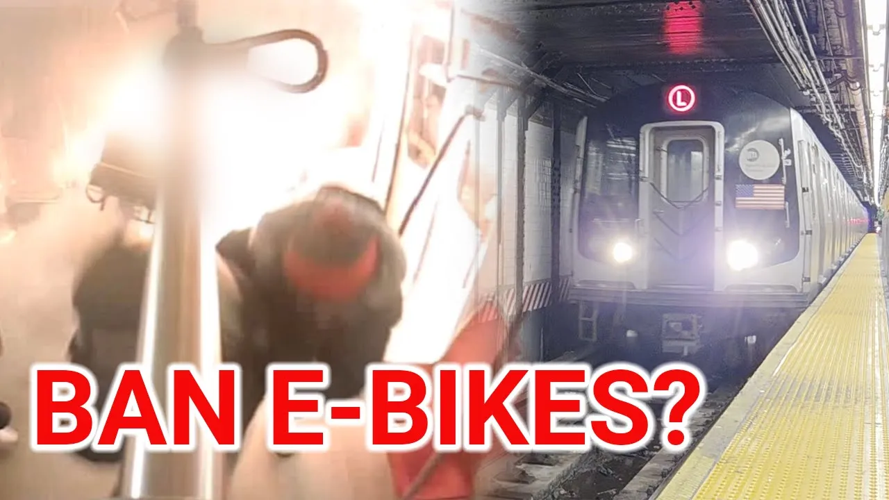 Why E-Bikes Don’t Belong on NYC Subways (Or ANY Train)