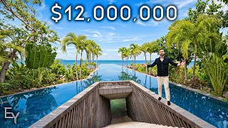 Inside a 12 000 000 Mexican Mansion Inside a Cliff With An Underground Tunnel