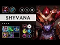 Shyvana ARAM Triple Kill Dominating - KR Grandmaster Patch 14 23