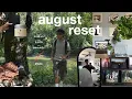 august reset vlog life updates hiking lollapalooza prep monthly planning friends