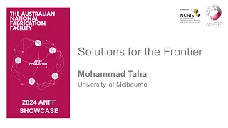 solutions for the frontier dr mohammad taha